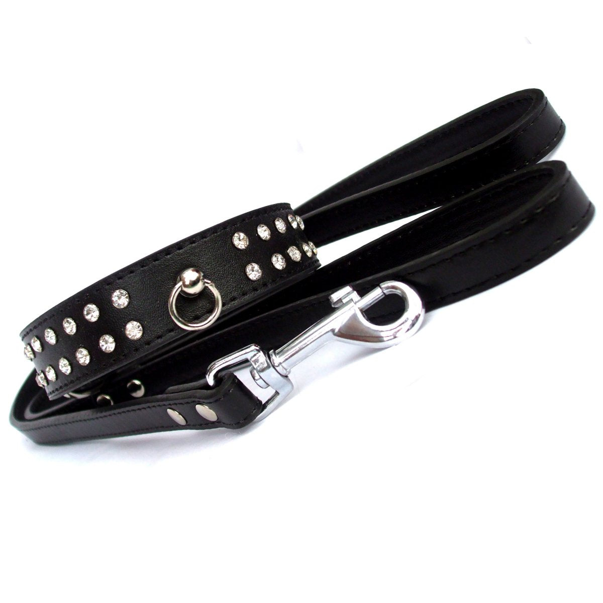 Diamante dog clearance lead