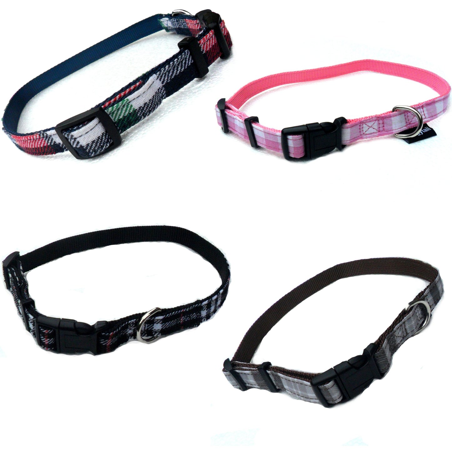 Check Adjustable Dog Puppy Collars 14½-22½"